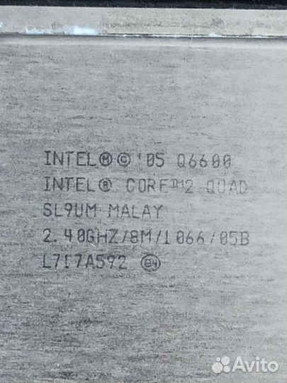 Процессор Intel Core 2 Duo