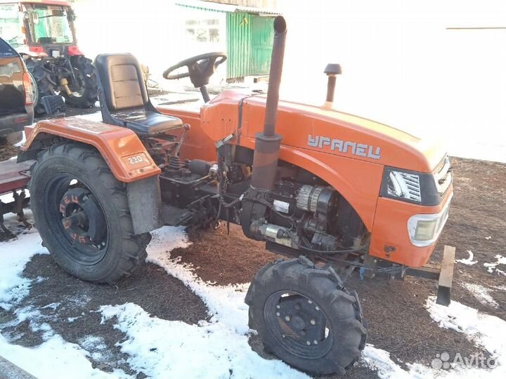 Мини-трактор УРАЛЕЦ 220, 2016