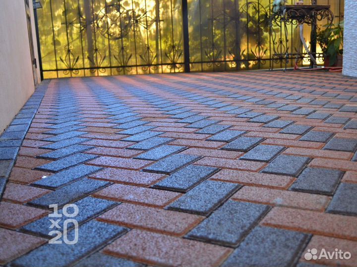 Тротуарная плитка, бордюры, газонная решетка