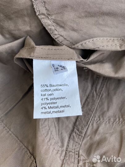 Пиджак женский коричневый приталенный 50р Германия