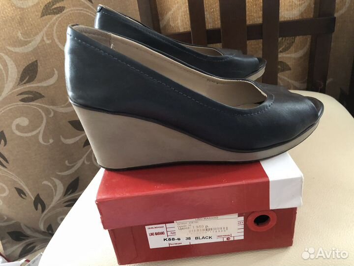 Туфли лодочки 38