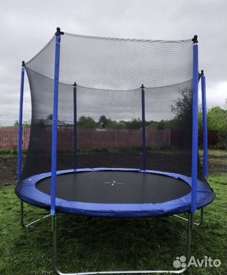 Батут с сеткой 244/305/366 см новые