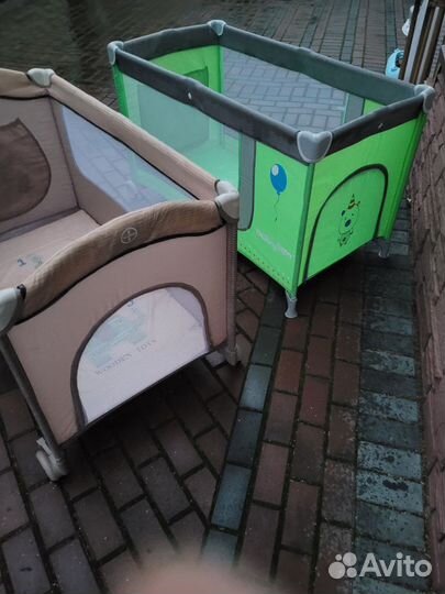 Манеж Babyton зеленый