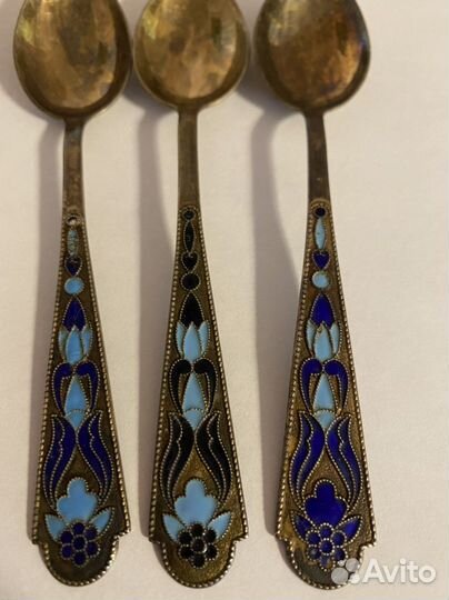 Серебряные чайные ложки