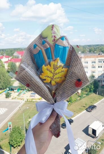 Имбирные пряники пряничные букеты на день учителя