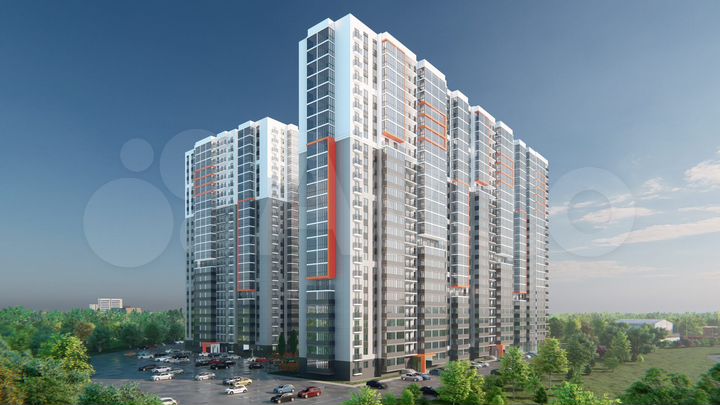 2-к. квартира, 38,4 м², 19/25 эт.