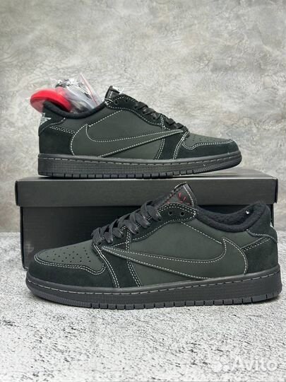 Nike Air Jordan 1 Travis Scott Black Phantom