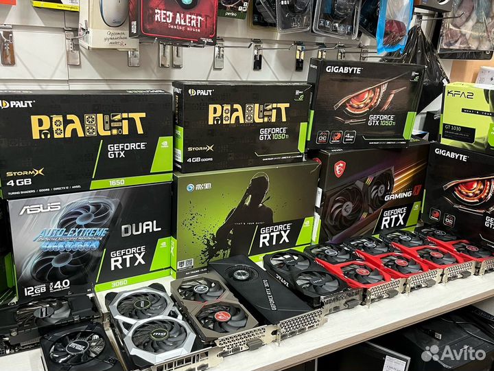 Видеокарты GTX/RTX 1660/2060/3060