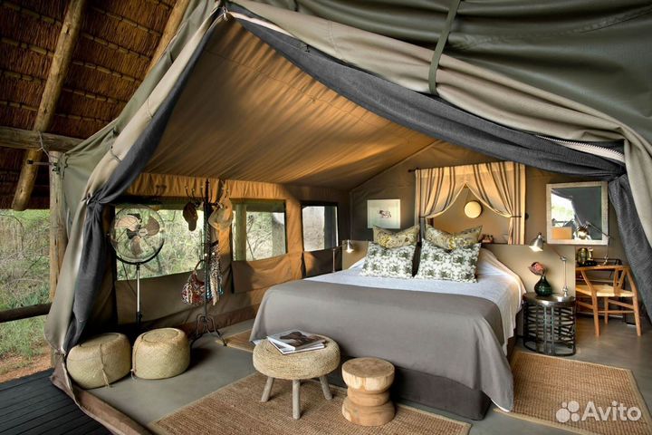 Сафари-тент для глэмпинга, экодом, палатка