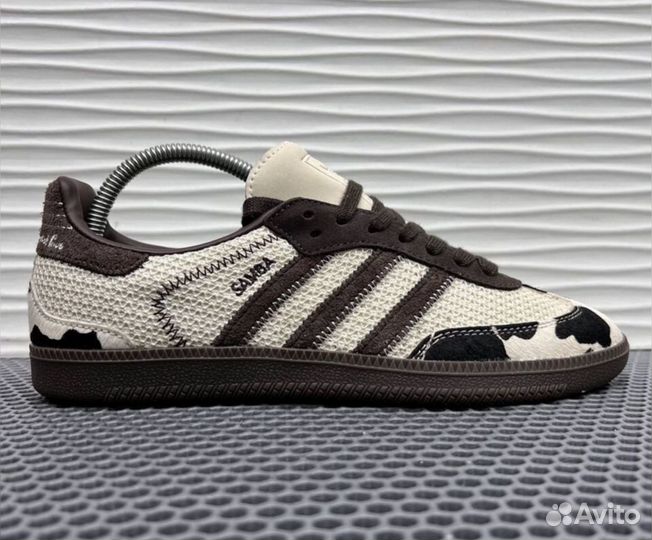 Новые кеды Adidas Samba x Notitle Cow Print