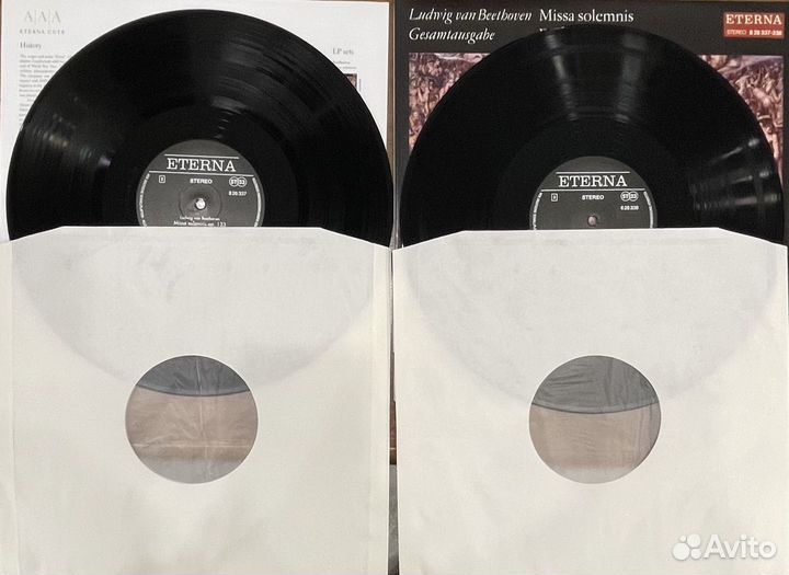 Виниловая пластинка LV Beethoven op.123 HQ 2LP
