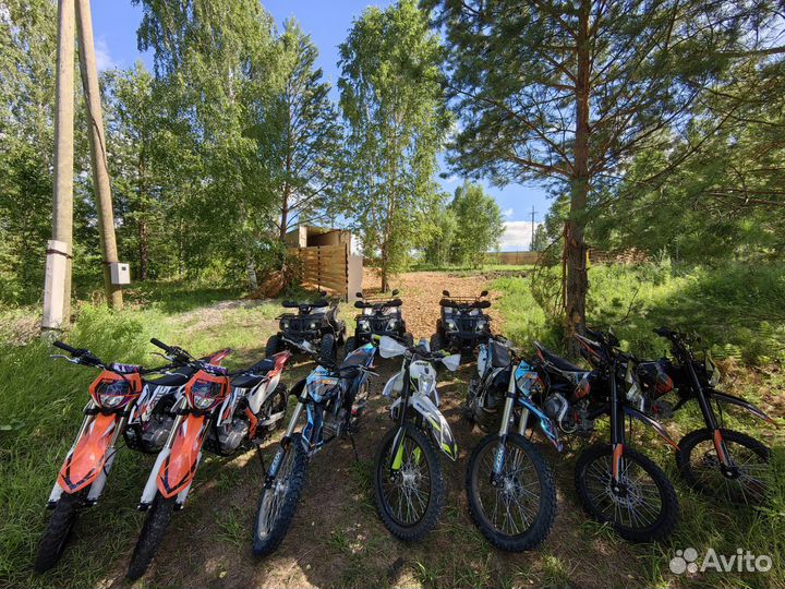 Прокат питбайков эндуро мотоциклов квадроциклов