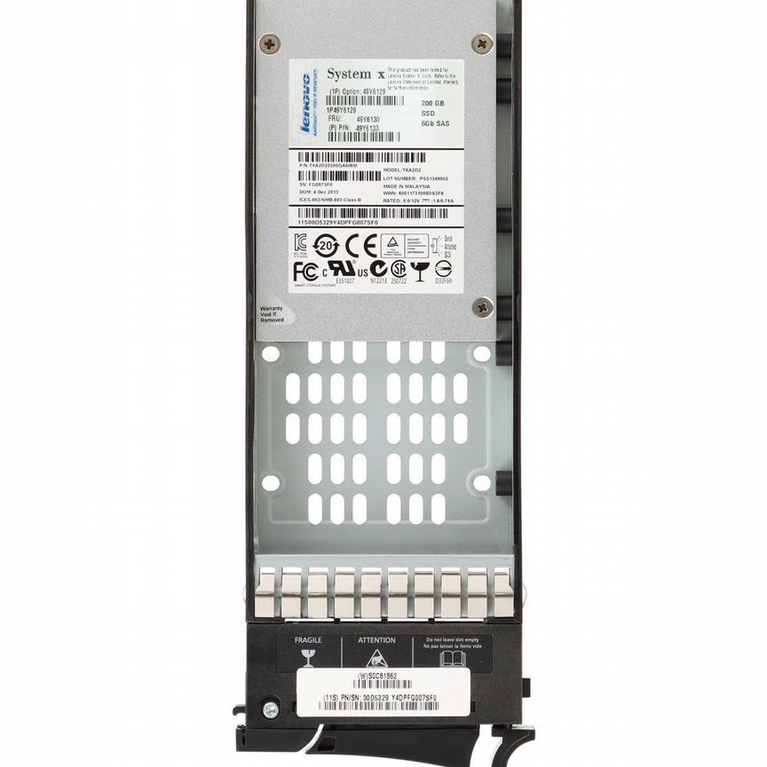 [49Y6133] Жесткий Диск Ibm 200gb Sas 2,5" Ssd 49y6133