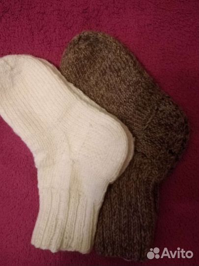 Носки шерстяные мужские, женские, детские