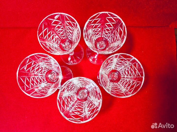 Рюмки хрустальные СССР, перешлю