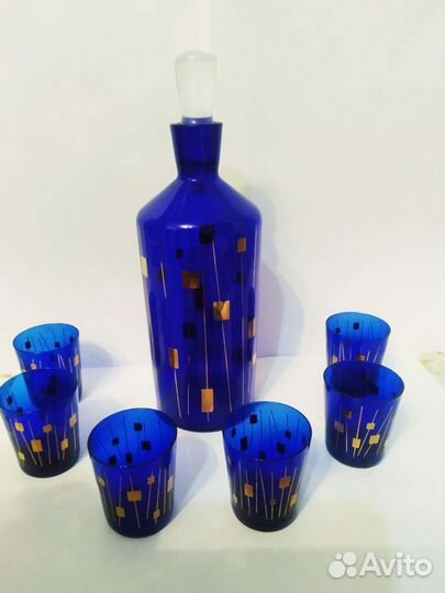 Набор из Богемского стекла