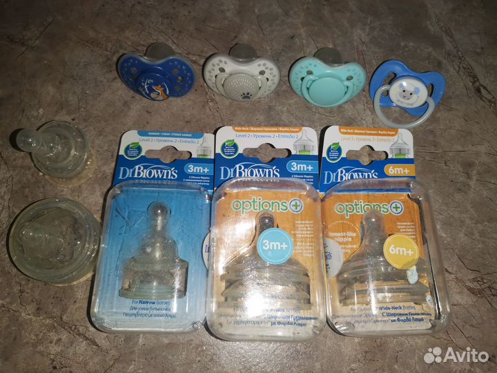 Бутылочки avent, dr. Browns, canpol babies
