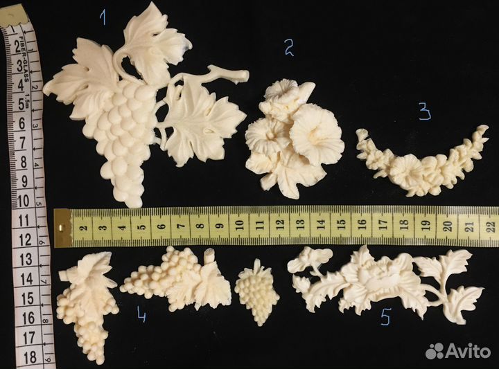 Декоративные элементы (отливки) для творчества