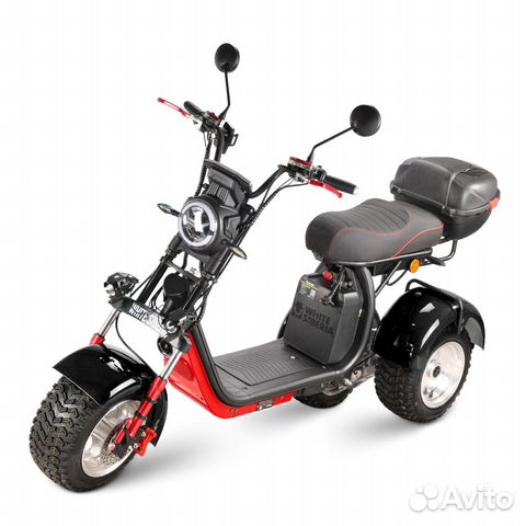 Электротрицикл White Siberia Ikra 5000W Black