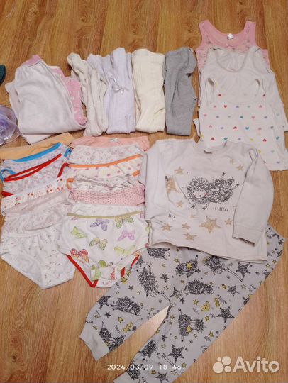 Вещи пакетом для девочки