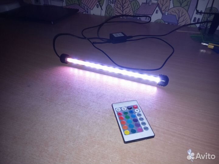 Светодиодная лампа 26 см длина аквариумная