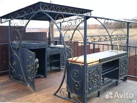 Мангал кованный