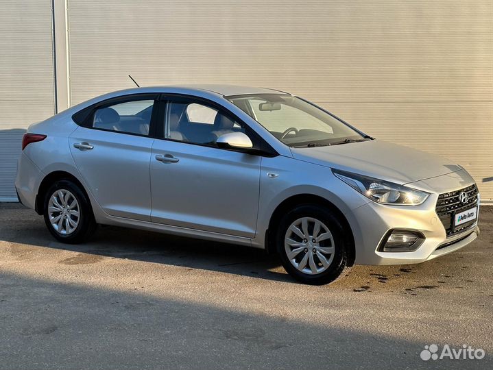 Hyundai Solaris 1.4 МТ, 2019, 44 773 км