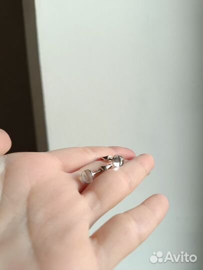 Avgvst серьги леденцы горный хрусталь