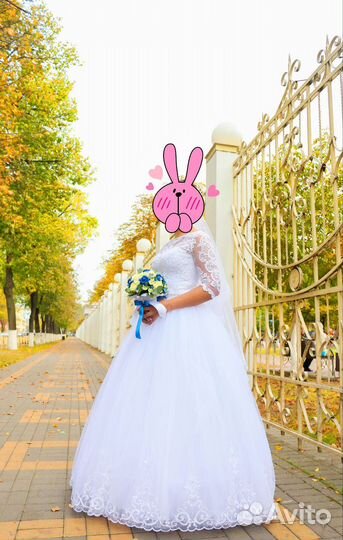 Свадебное платье бу