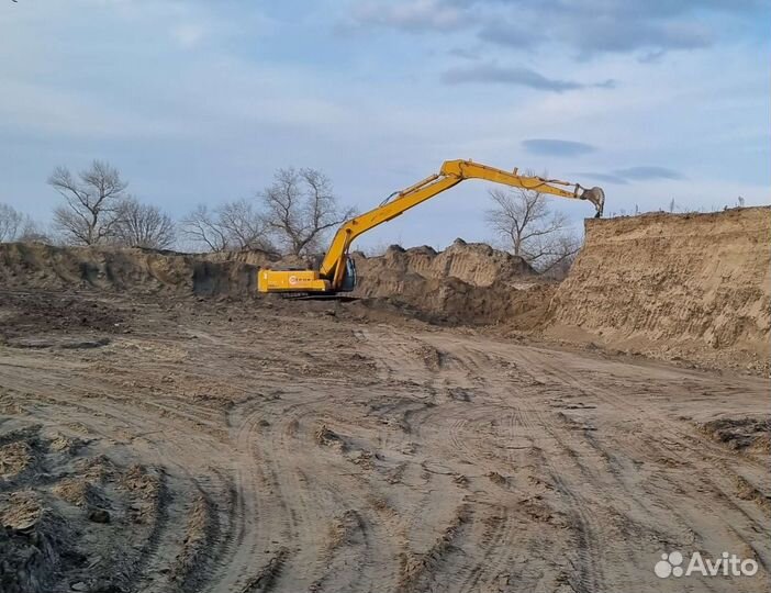 Услуги длиннорукий экскаватор