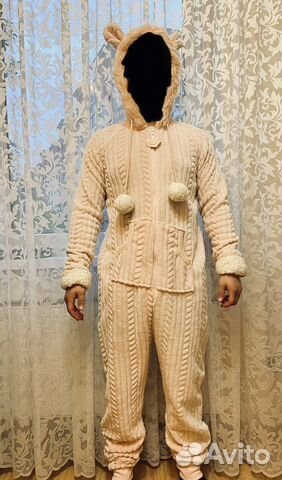 Пижама кигуруми медвежонок