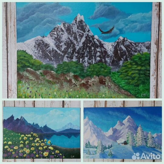 Картины акрилом