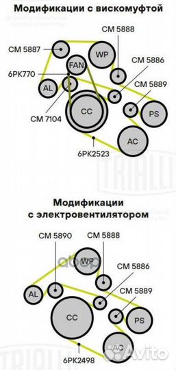 Ролик ремня приводного land rover range rover 02