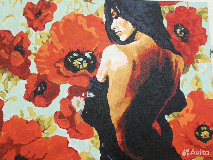 Картины по номерам раскрашенные