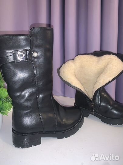 Сапоги зимние для девочки 28р