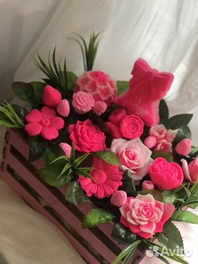 Букеты из мыла ручной работы