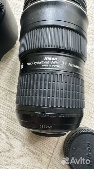 Объектив nikon 24 70