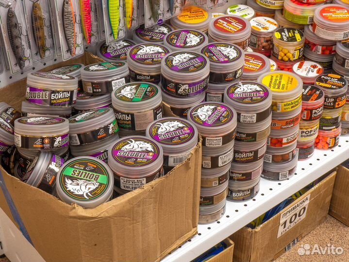 Бойлы насадочные Mиненко вареные и пылящие