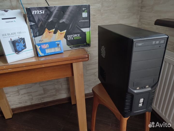 6 ядер 12 потоков, 16 Гб озу, GTX 1050TI 4 Гб