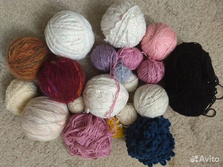 Пряжа для вязания, 1,15 кг