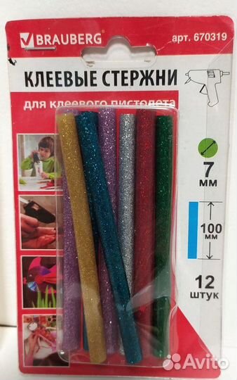 Клеевые стержни brauberg