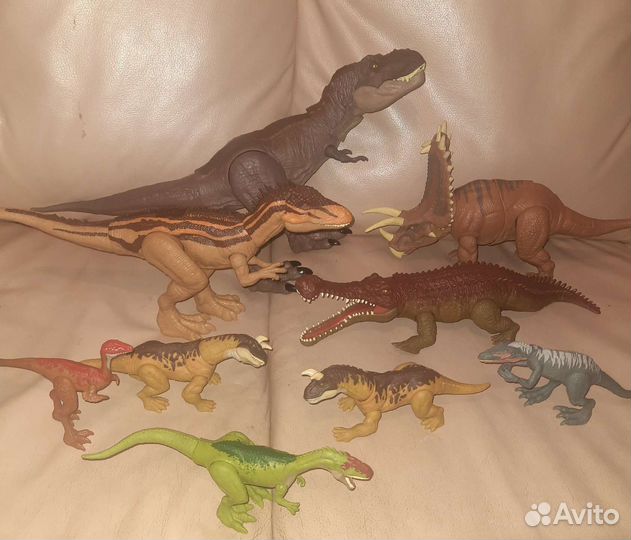 Динозавры jurassic world оригинал