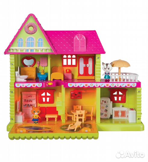 Набор игровой кошечки-собачки. Домик Буси