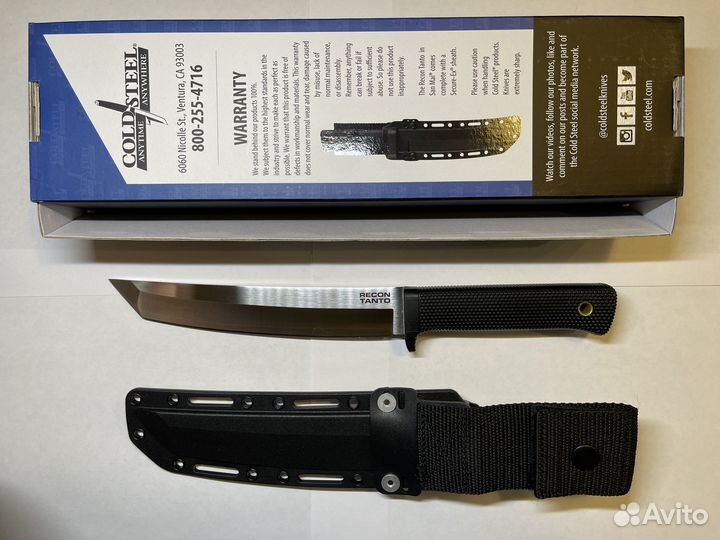 Нож Cold Steel Recon Tanto VG-10 San Mai