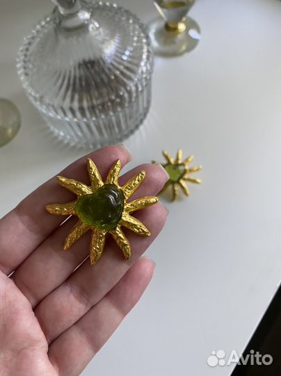 Серьги в винтажном стиле