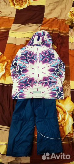Зимний костюм для девочки 98