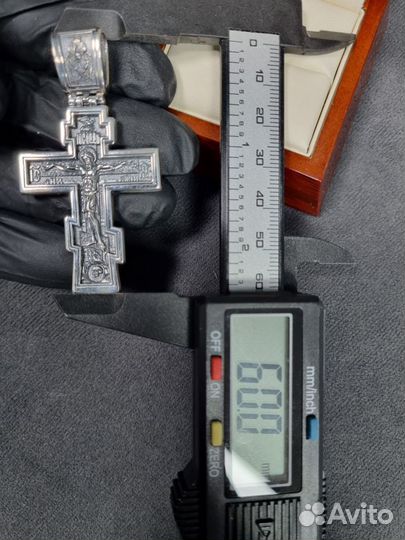 Крест православный серебро 925. Новый