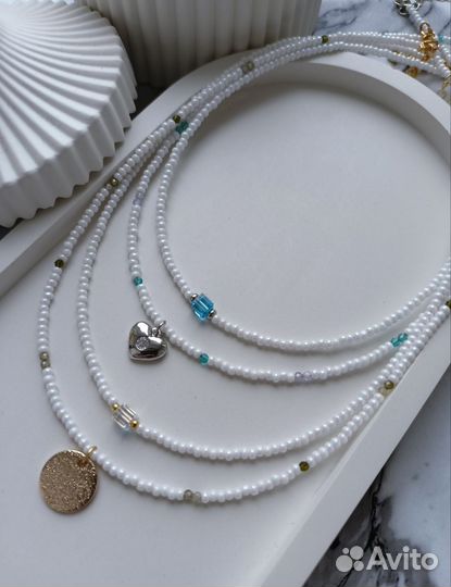 Чокер из бисера