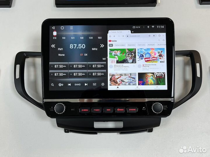 Магнитола Topway Honda Accord 8 с кнопками