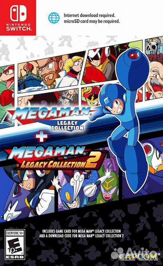 MegaMan Legacy Collection 1 + 2 NSW